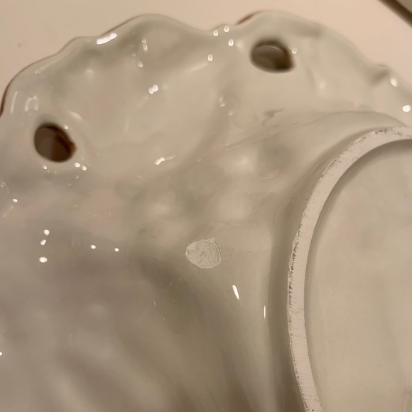 RETIRED FITZ & FLOYD AUTUMN BOUNTY SERVING BOWL. - Picture 7 of 12